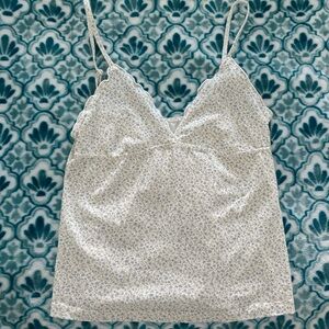 Brandy Melville Floral Tank